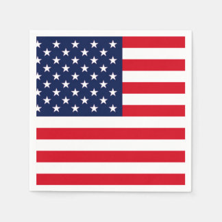 Amerikaanse vlag servet
