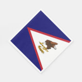 Amerikaanse vlag servet (Hoek)