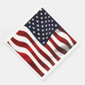 Amerikaanse vlag servet (Hoek)