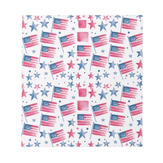 amerikaanse vlag set notitieblok (Voorkant)