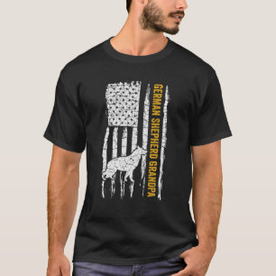 Amerikaanse vlag: Shepherd Grandpa T-shirt