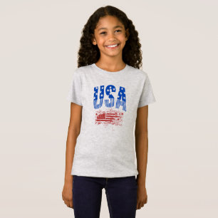 Amerikaanse vlag Shirt, Patriottische T-shirts, 4 T-shirt