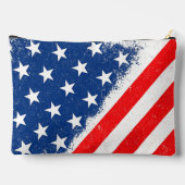 Amerikaanse vlag Shirt USA Patriottische Star Stri Etui (Achterkant)