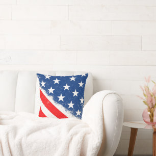 Amerikaanse vlag Shirt USA Patriottische Star Stri Kussen