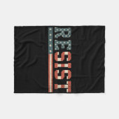 Amerikaanse vlag Shirten voor mannen Vrouwen Fleece Deken (Voorkant (Horizontaal))