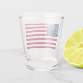 Amerikaanse vlag shot glas (Achterkant)