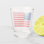 Amerikaanse vlag shot glas (Achterkant)