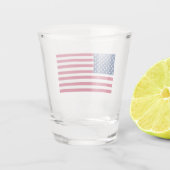 Amerikaanse vlag shot glas (Achterkant)