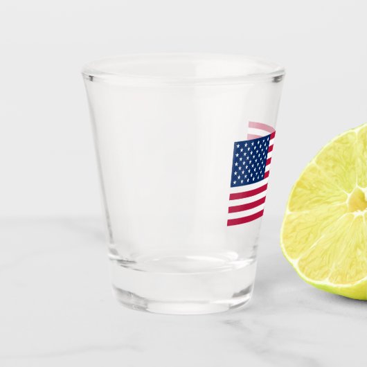 Amerikaanse vlag shot glas (Links)