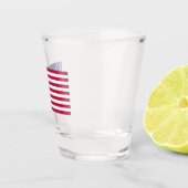 Amerikaanse vlag shot glas (Rechts)