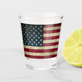 Amerikaanse vlag shot glas