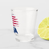 Amerikaanse vlag shot glas (Rechts)