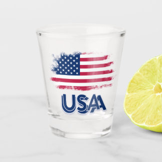 Amerikaanse vlag shot glas