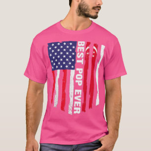 Amerikaanse vlag & Singapore vlag Beste Pop ooit T-shirt