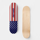 Amerikaanse Vlag Skateboard (Voorkant)