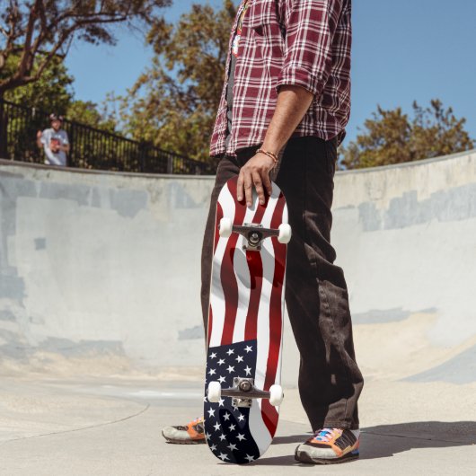 Amerikaanse vlag skateboard (Buiten 2)