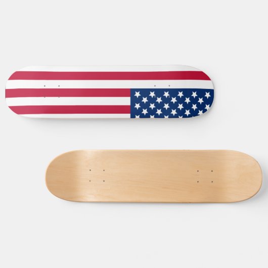 Amerikaanse vlag skateboard (Horizontaal)