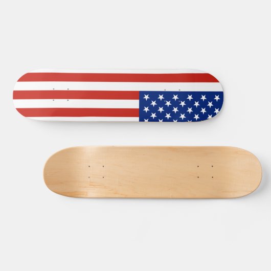 Amerikaanse vlag skateboard (Horizontaal)