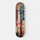  Amerikaanse vlag Skateboard Deck (Voorkant)