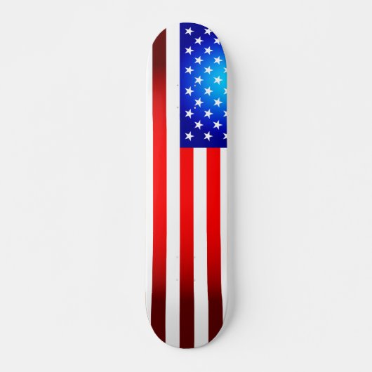 Amerikaanse vlag Skateboard Deck (Voorkant)