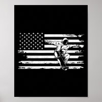 Amerikaanse Vlag Skateboarden Kleding - Skateboard