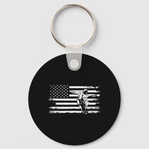 Amerikaanse Vlag Skateboarden Kleding - Skateboard Sleutelhanger