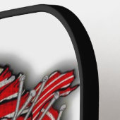 Amerikaanse vlag Skull Pickleball Paddle (Links Detail)