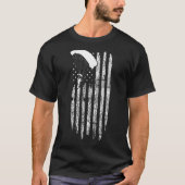 Amerikaanse vlag Skydiving Clothing  Skydivin T-shirt (Voorkant)