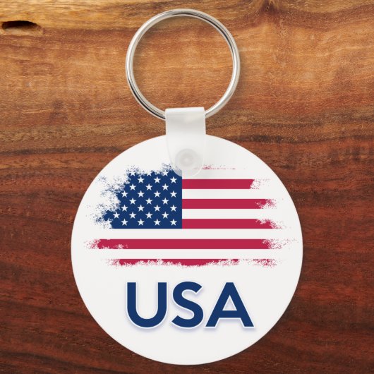 Amerikaanse vlag sleutelhanger (Voorkant)