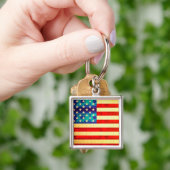 Amerikaanse vlag sleutelhanger (Hand)