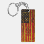 Amerikaanse vlag sleutelhanger (Voorkant Links)