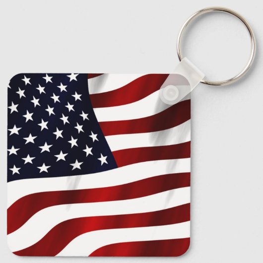 AMERIKAANSE VLAG SLEUTELHANGER (Achterkant)