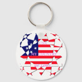 Amerikaanse vlag sleutelhanger (Voorkant)