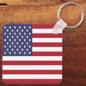Amerikaanse vlag sleutelhanger (Achterkant)