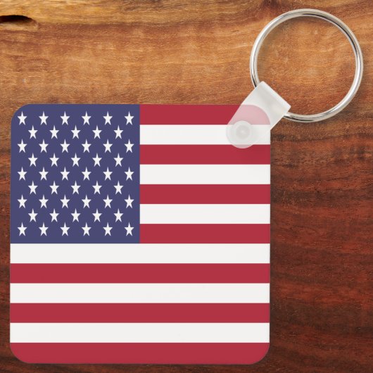 Amerikaanse vlag sleutelhanger (Achterkant)