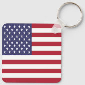 Amerikaanse vlag sleutelhanger (Achterkant)