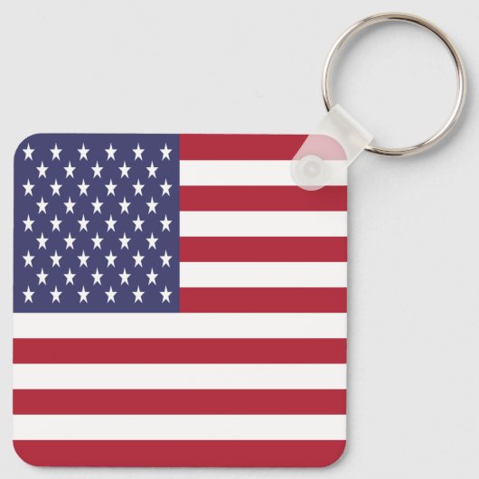 Amerikaanse vlag sleutelhanger (Achterkant)