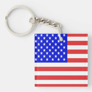 Amerikaanse vlag sleutelhanger