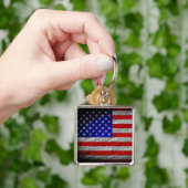 Amerikaanse vlag sleutelhanger (Hand)