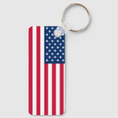 Amerikaanse vlag Sleutelhanger (Achterkant)