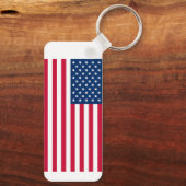Amerikaanse vlag Sleutelhanger (Achterkant)
