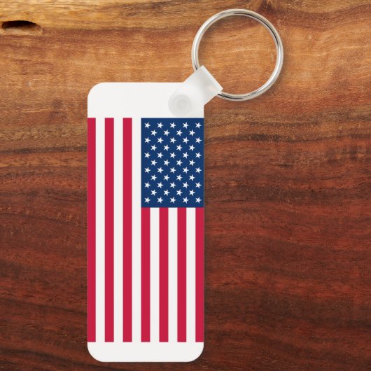Amerikaanse vlag Sleutelhanger (Achterkant)