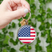 Amerikaanse vlag sleutelhanger (Hand)