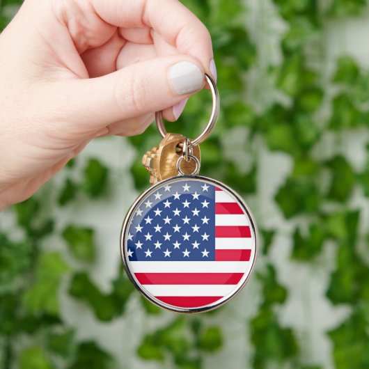 Amerikaanse vlag sleutelhanger (Hand)
