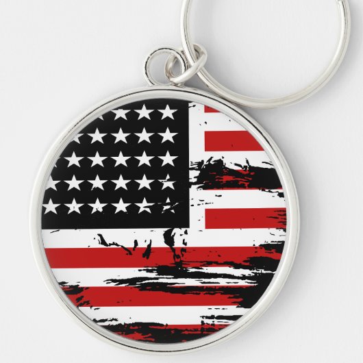  Amerikaanse vlag Sleutelhanger (Voorkant)