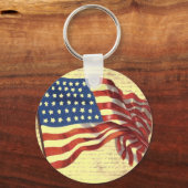  Amerikaanse vlag Sleutelhanger (Voorkant)