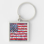 Amerikaanse vlag sleutelhanger (Voorkant)