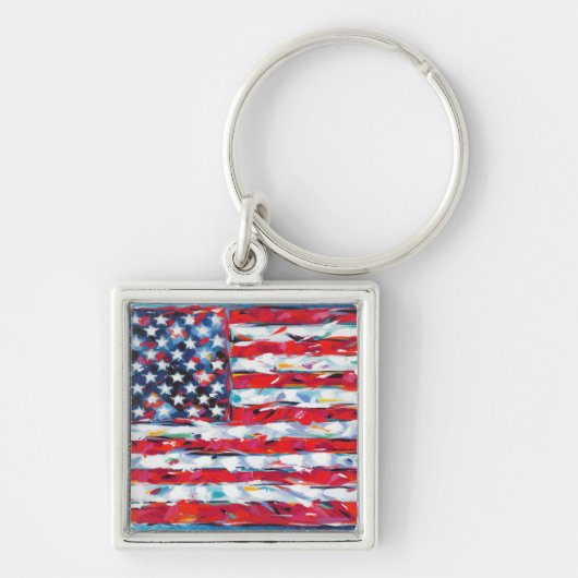 Amerikaanse vlag sleutelhanger (Voorkant)