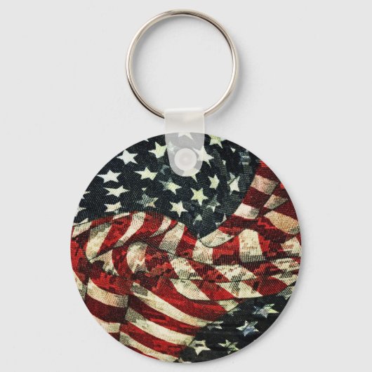 Amerikaanse vlag sleutelhanger (Voorkant)
