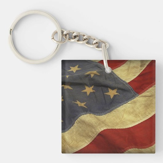 Amerikaanse vlag sleutelhanger (Voorkant)
